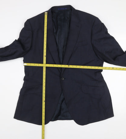 Mens UK Size 44 NEXT Regular Blue Suit Jacket
