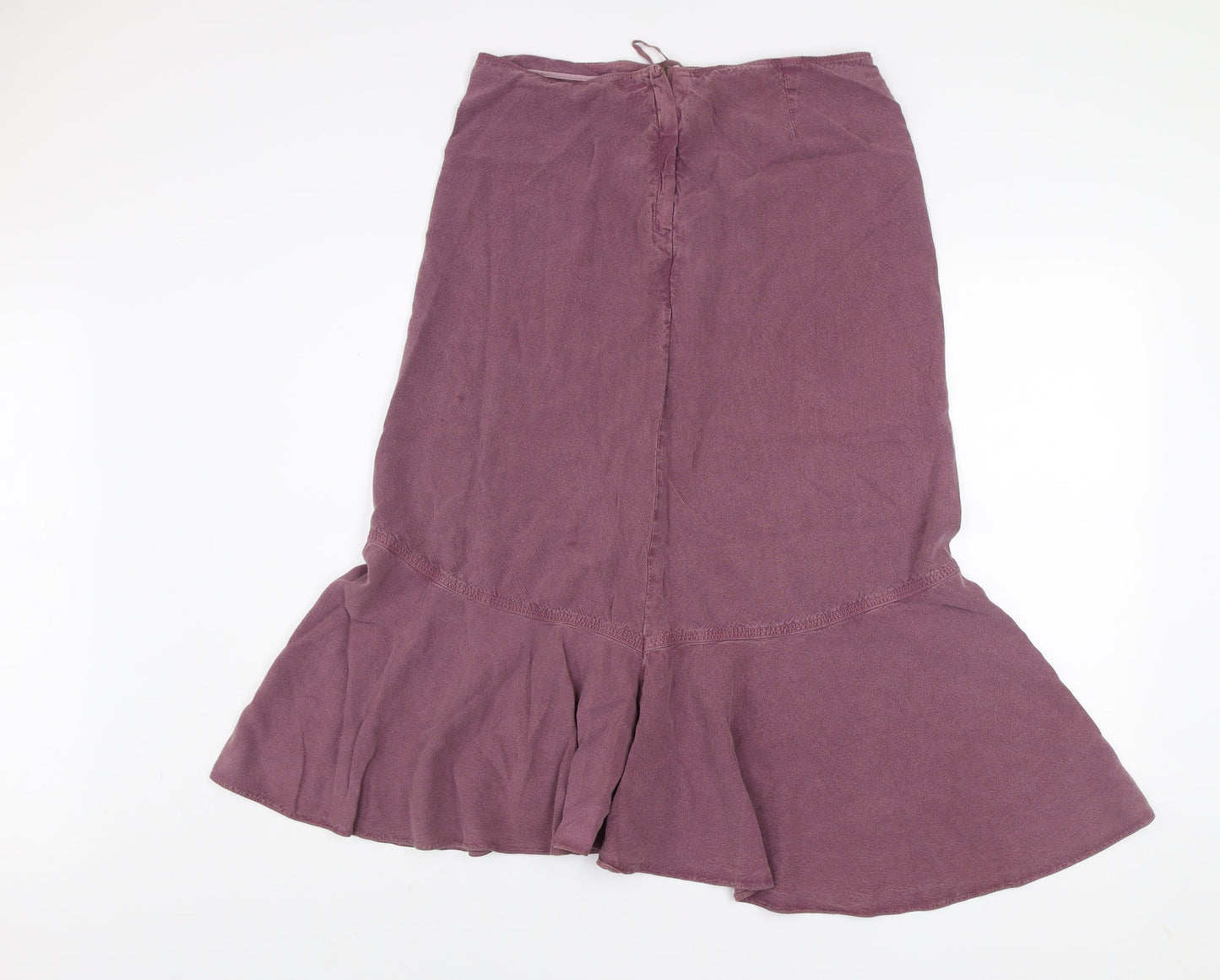 Marks and Spencer Women’s Purple Flared Midi Skirt Size 12