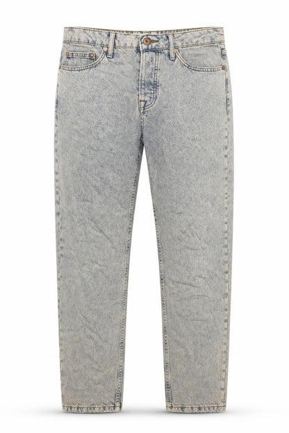Mens UK Size M Topman Relaxed Fit Straight Blue Jeans