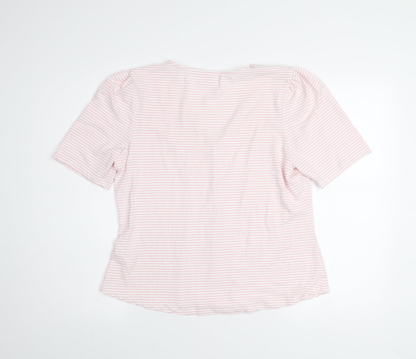 Womens UK Size 16 Savida Pink Basic Blouse
