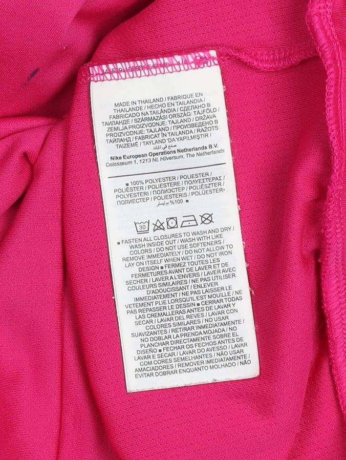 Nike Women's Pink Dri-FIT 1/4 Zip Running Sweatshirt XS