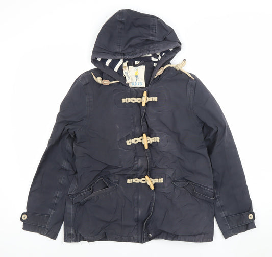 Womens UK Size 10 Seasalt Blue Rain Coat
