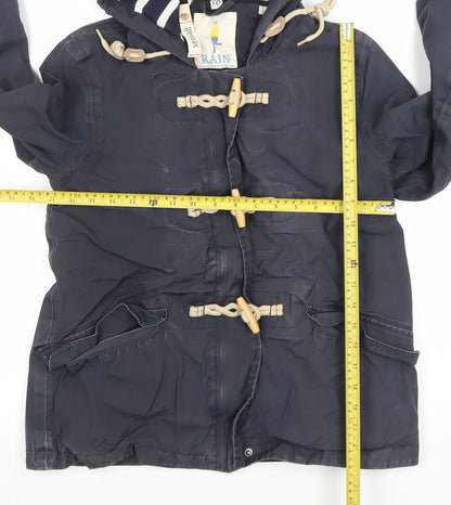 Womens UK Size 10 Seasalt Blue Rain Coat