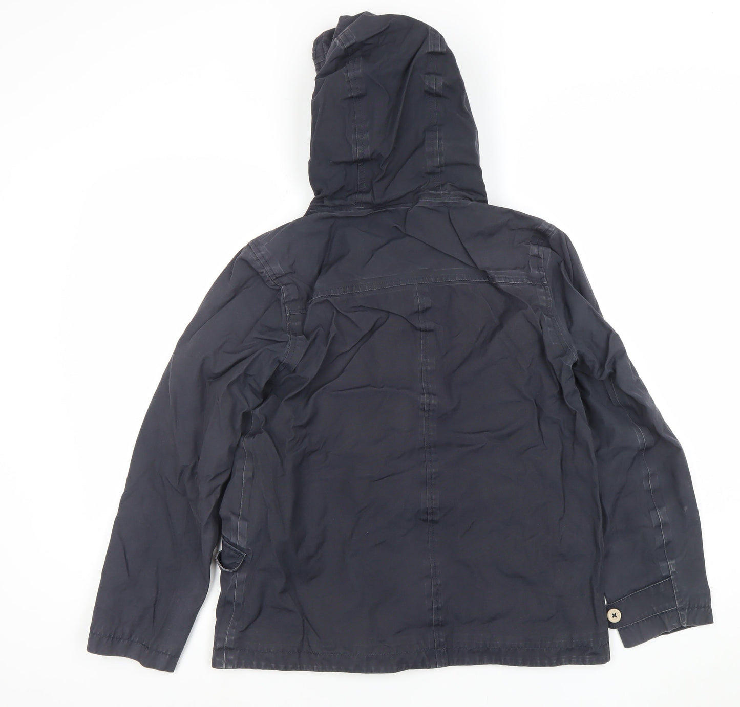 Womens UK Size 10 Seasalt Blue Rain Coat