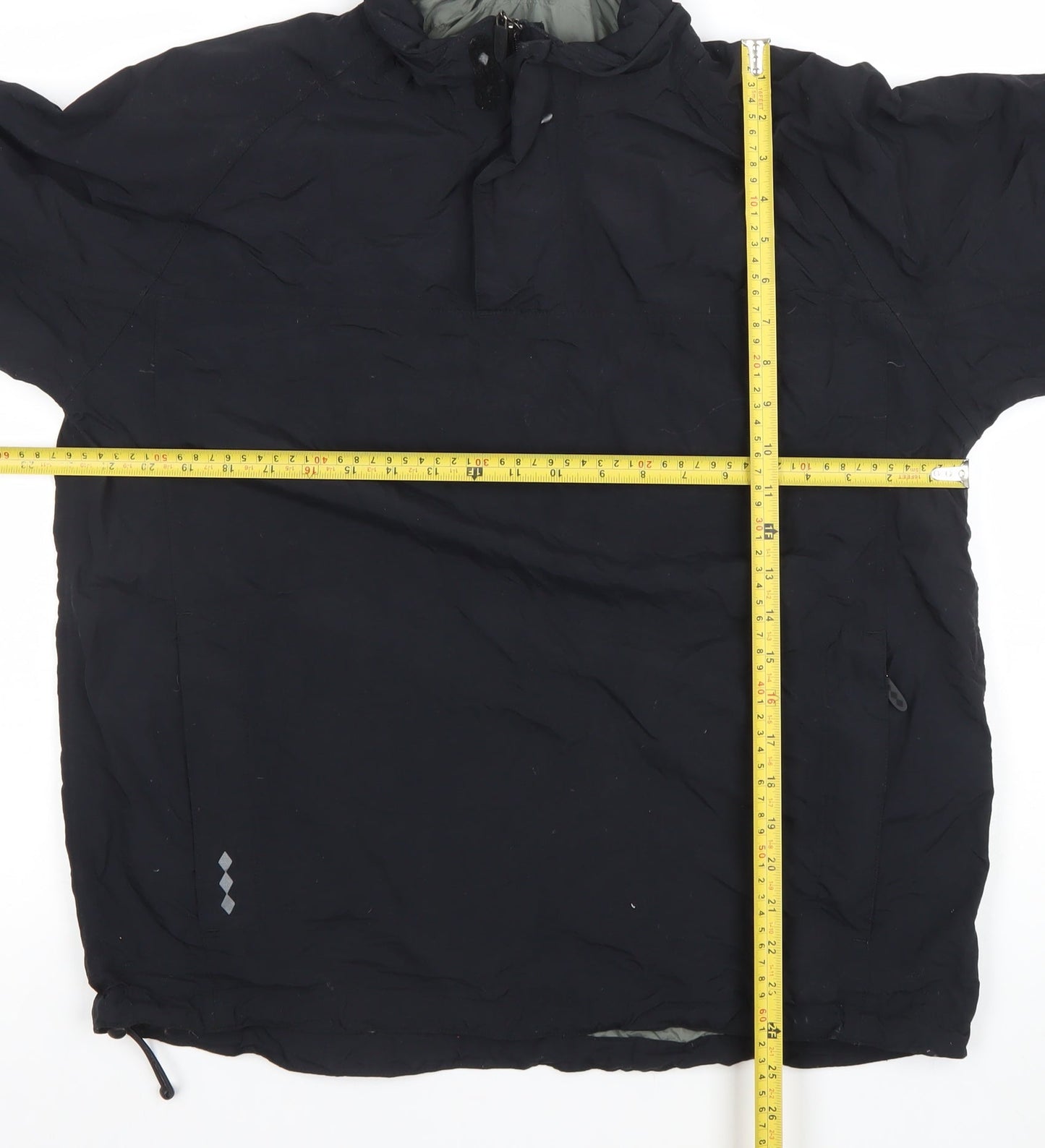 Pringle Golf Men's Black Medium Nylon Anorak Waterproof Jacket