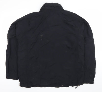 Pringle Golf Men's Black Medium Nylon Anorak Waterproof Jacket