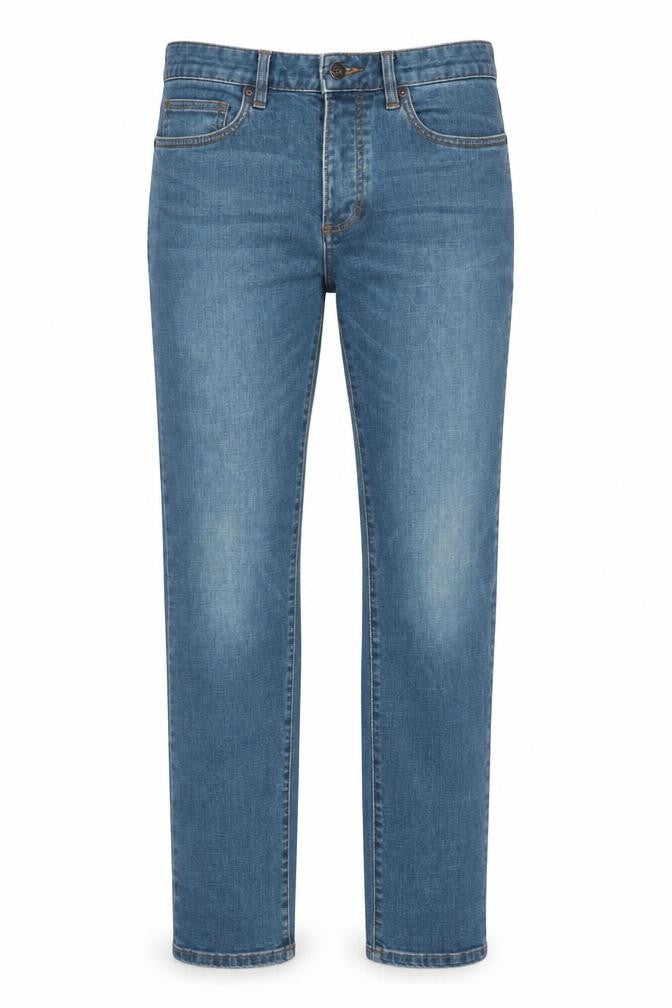 Mens UK Size M Topman Slim Fit Straight Blue Jeans