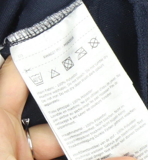 Regatta Great Outdoors Navy Fleece 1/4 Zip Pullover Women's Size 16