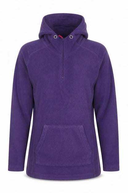 Womens UK Size 12 Mountain Warehouse Purple Pullover Hoodie