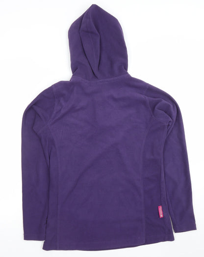 Womens UK Size 12 Mountain Warehouse Purple Pullover Hoodie
