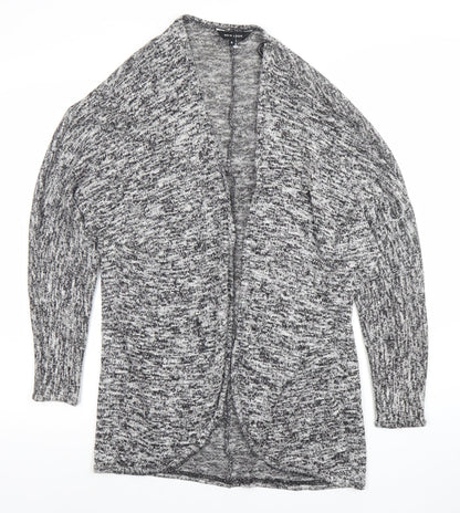 Womens UK Size 8 New Look Grey Cardigan Jumper