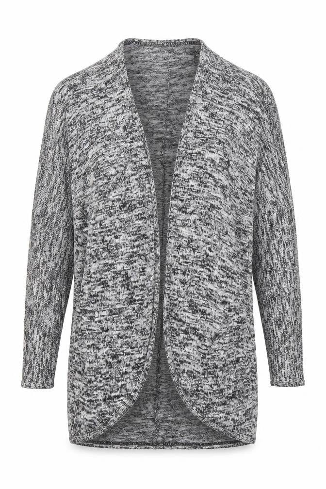 Womens UK Size 8 New Look Grey Cardigan Jumper