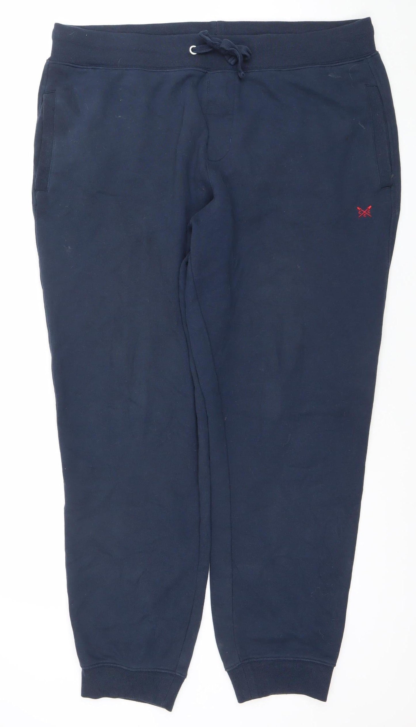 Crew Clothing Company Men's Navy XXL Sweatpants Jogger Trousers