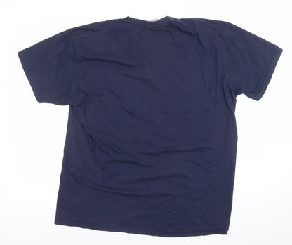 Starworld Men's Blue XL Loughborough University Graphic T-Shirt