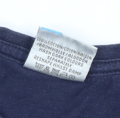 Starworld Men's Blue XL Loughborough University Graphic T-Shirt