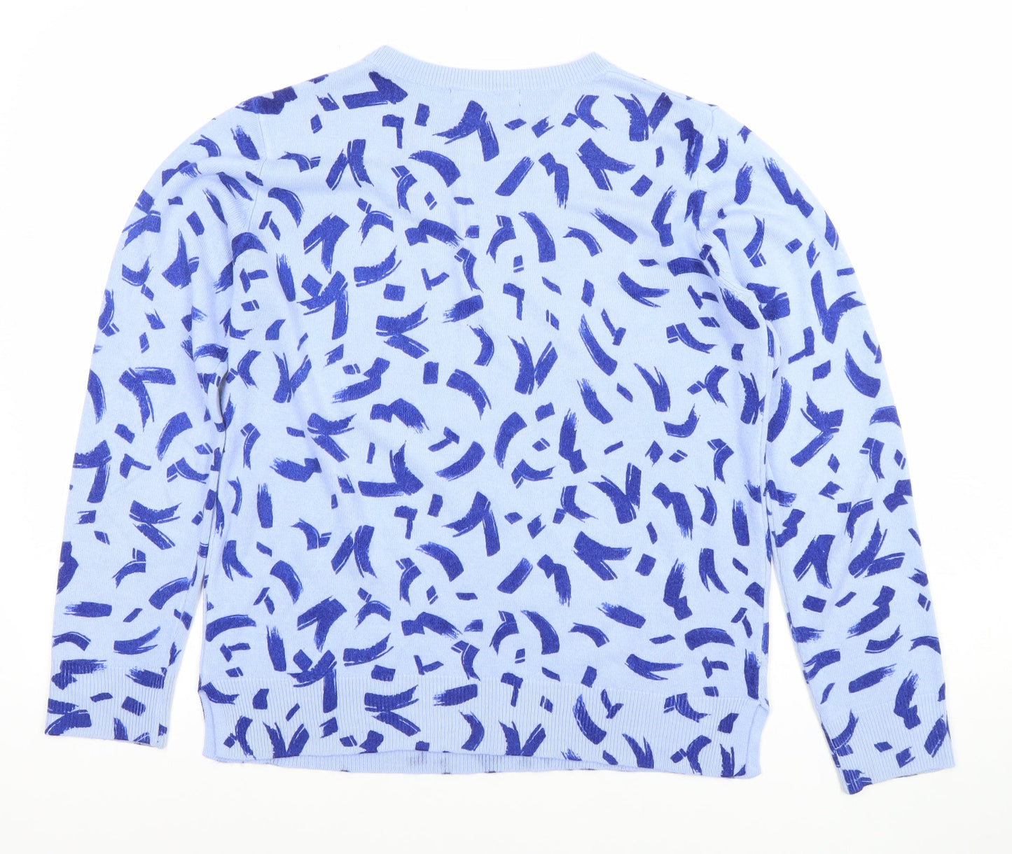 Womens UK Size 12 Marks and Spencer Blue Pullover Jumper