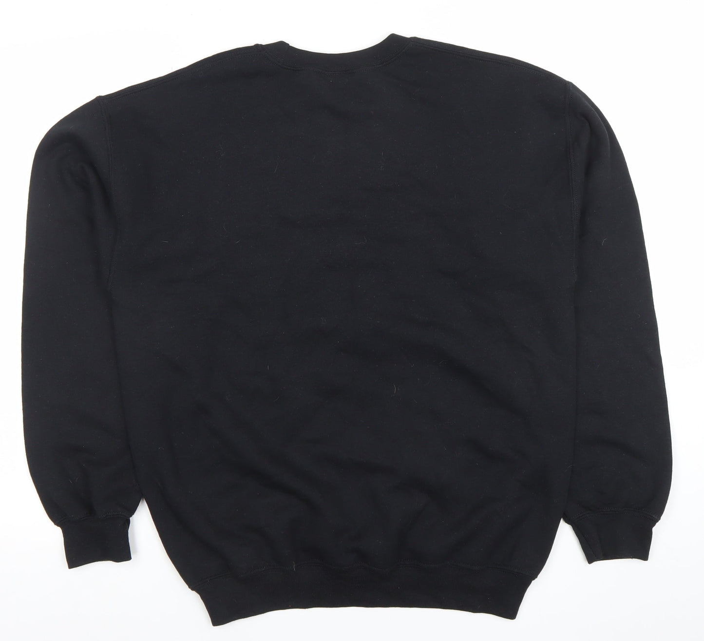 Gildan Women's Black Medium Pullover Sweatshirt Christmas Graphic