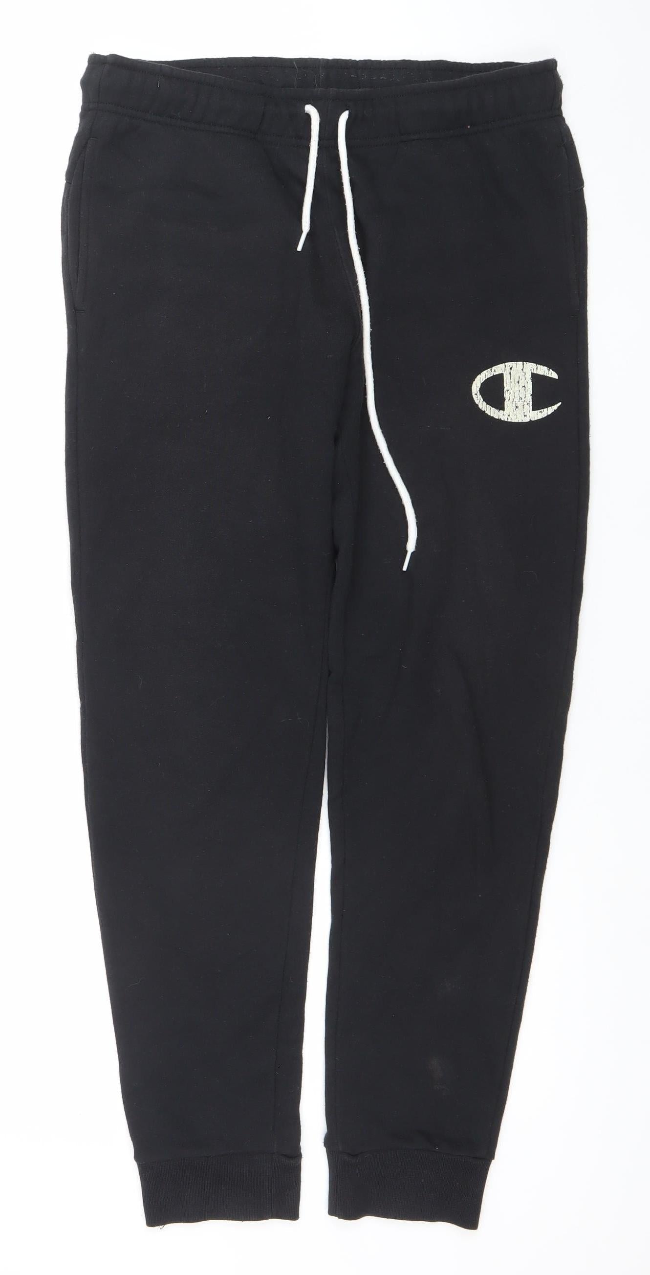 Champion Men's Black Medium Jogger Activewear Sweatpants