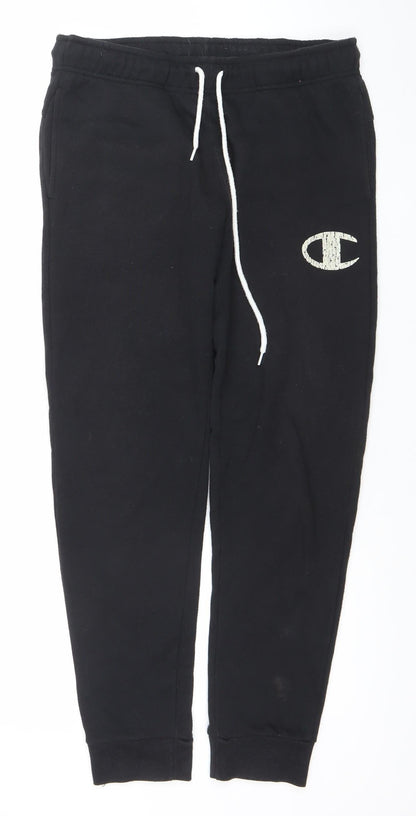 Champion Men's Black Medium Jogger Activewear Sweatpants
