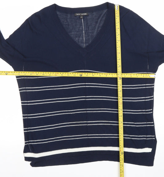 Womens UK Size 14 NEXT Blue Basic T-Shirt