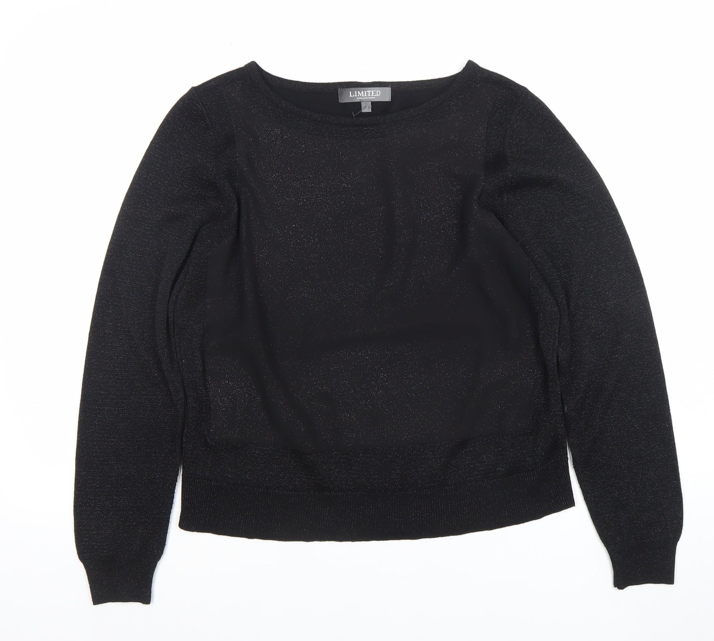 Womens UK Size 14 Marks and Spencer Black Basic Blouse