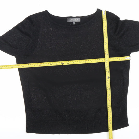 Womens UK Size 14 Marks and Spencer Black Basic Blouse