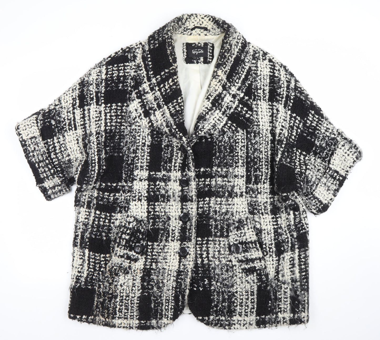 Womens UK Size 16 Per Una Speziale Black Blazer