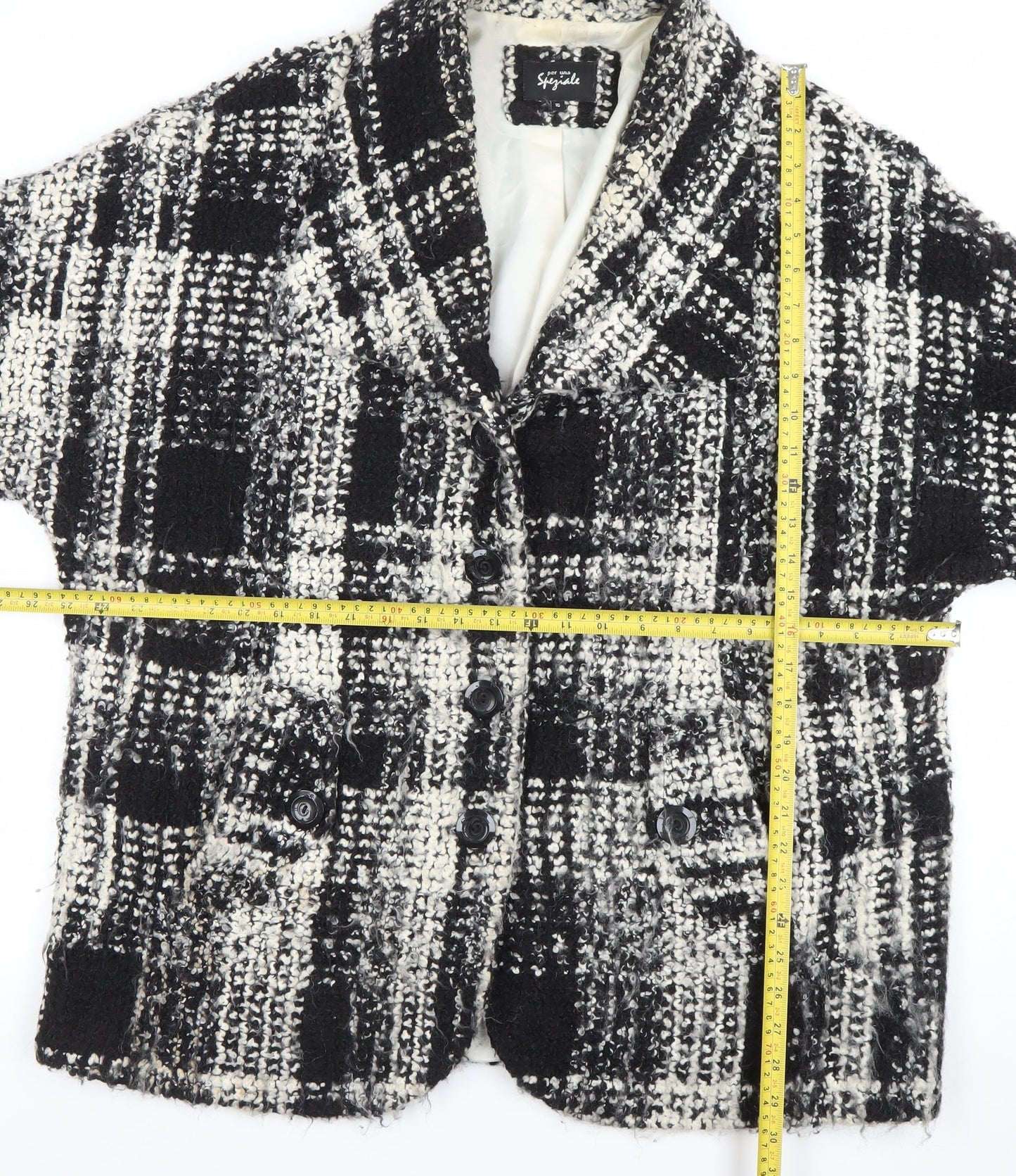 Womens UK Size 16 Per Una Speziale Black Blazer