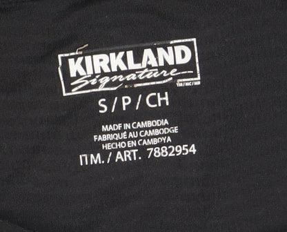 Kirkland Signature Women's Black Short Sleeve Active T-Shirt S