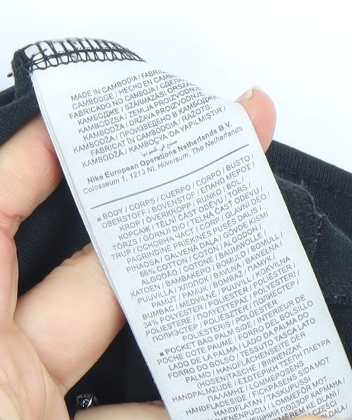 Nike Men's Black L Jogger Fleece Sweatpants Activewear Trousers