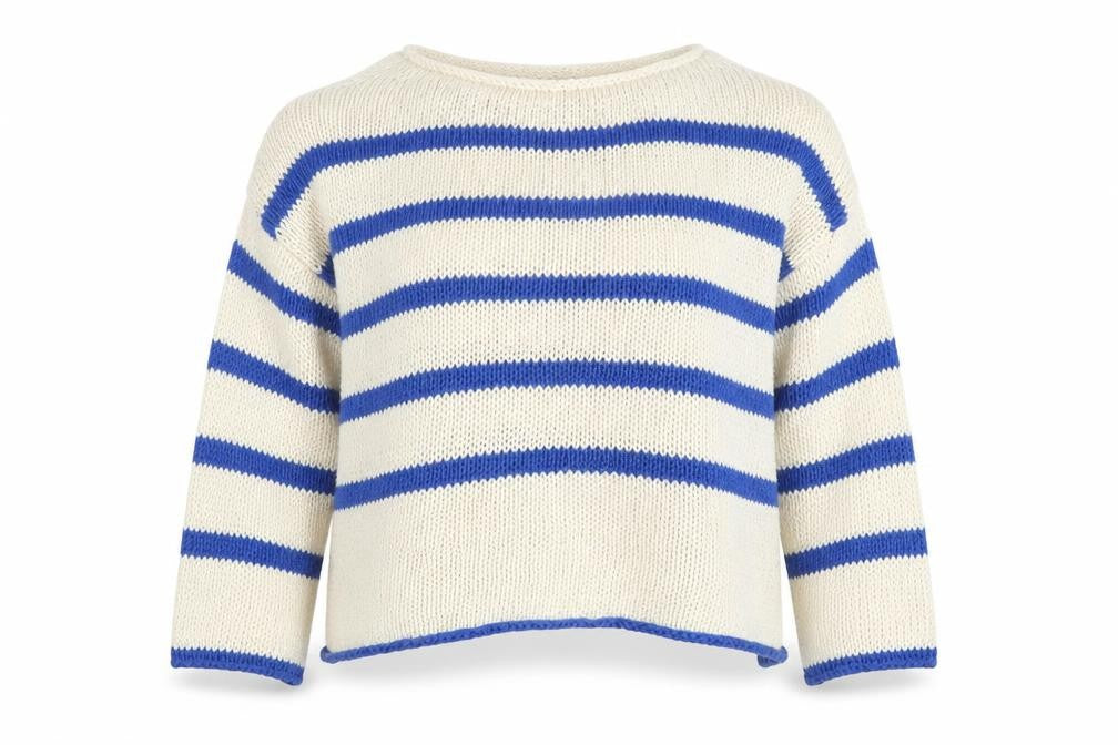 Womens UK Size M Glossy Paris White Pullover Jumper