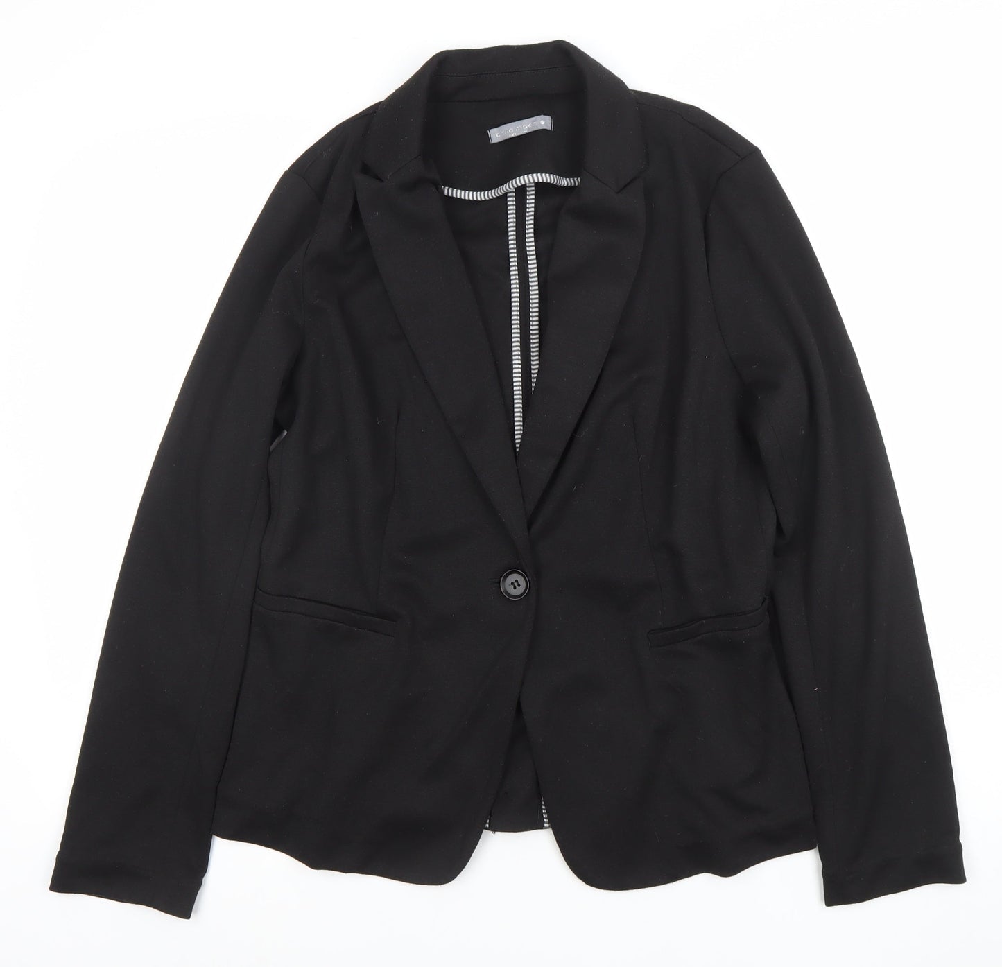 Womens UK Size L Olivia Moon Regular Black Blazer