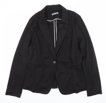 Womens UK Size L Olivia Moon Regular Black Blazer