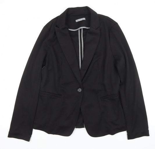 Womens UK Size L Olivia Moon Regular Black Blazer