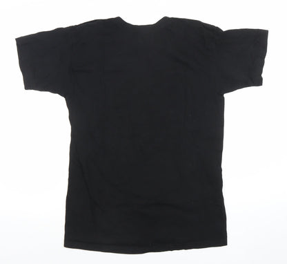 B&C Collection Men's Black Fortnite Graphic Short Sleeve Cotton T-Shirt Size S
