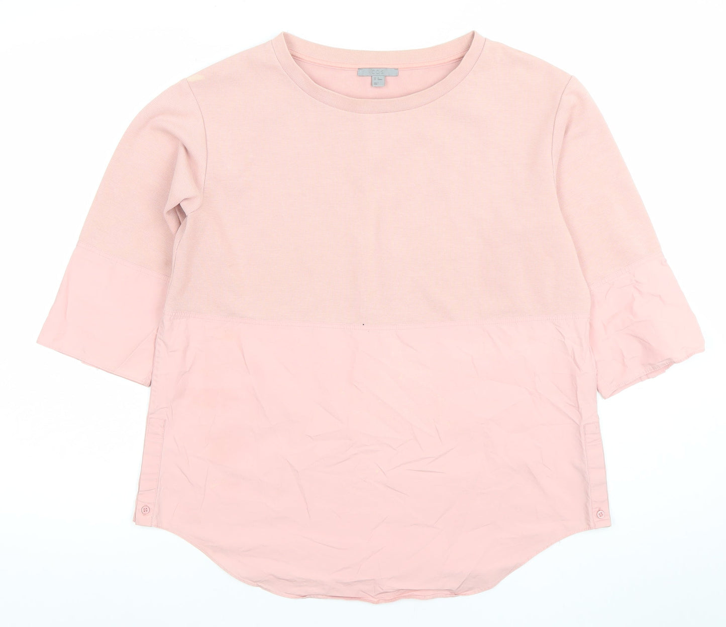 Womens UK Size XS COS Pink Tunic Blouse