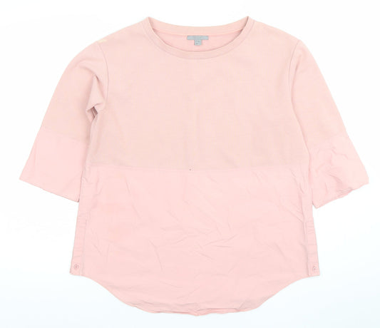 Womens UK Size XS COS Pink Tunic Blouse