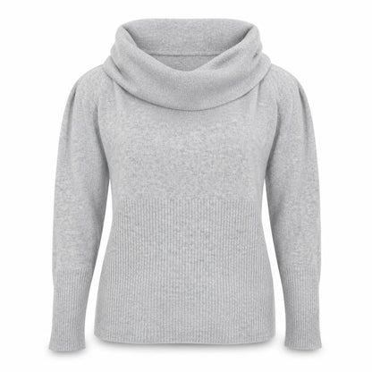 Womens UK Size M SIONI Grey Pullover Jumper