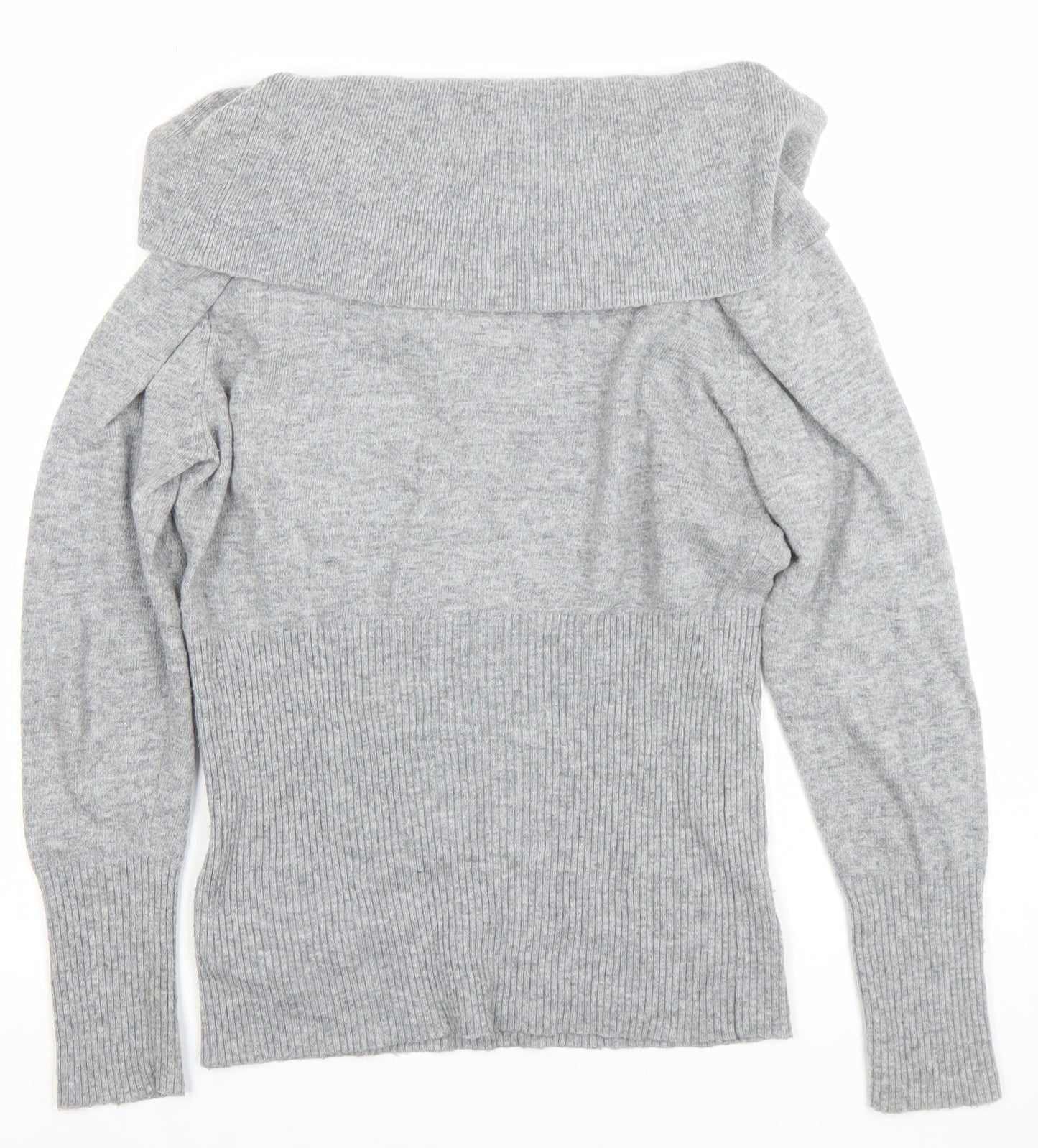 Womens UK Size M SIONI Grey Pullover Jumper