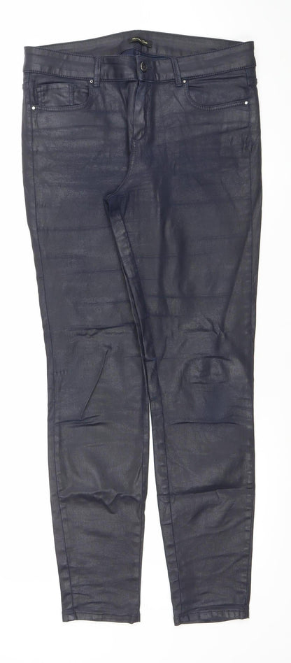 Massimo Dutti Women's Blue Skinny Jeans Size 12 Slim Fit