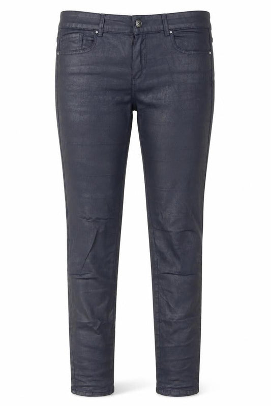 Front view of Massimo Dutti Women's Blue Skinny Jeans, size 12 Slim, Fit