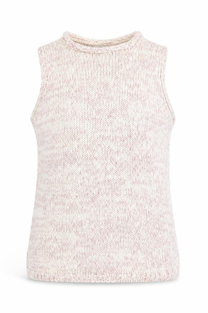 Womens UK Size S Marks and Spencer Pink Vest Jumper