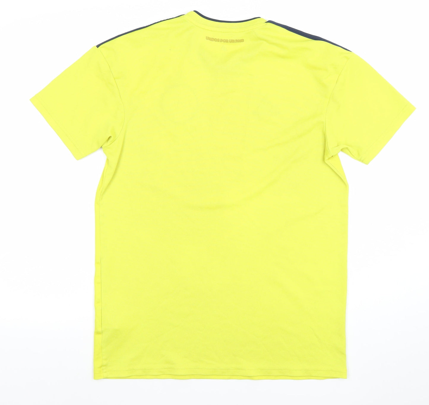 Adidas Men’s Yellow Colombia Football Jersey T-Shirt M Athletic Fit