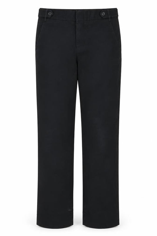 Gap Women’s Black Stretch Chino Trousers Size 6 Slim Fit