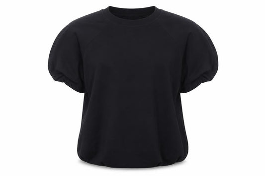 Womens UK Size M C&A Black Basic T-Shirt