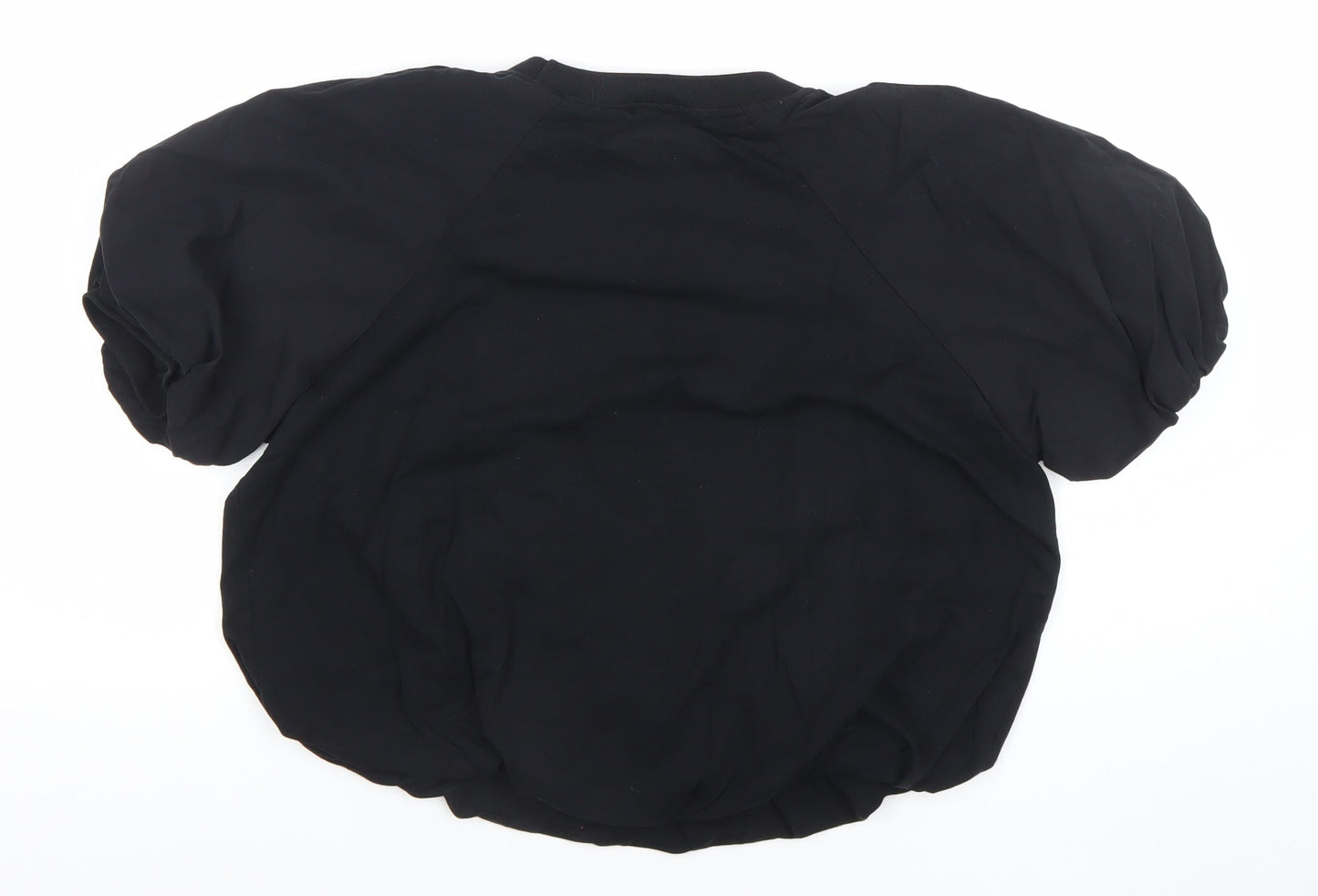 Womens UK Size M C&A Black Basic T-Shirt