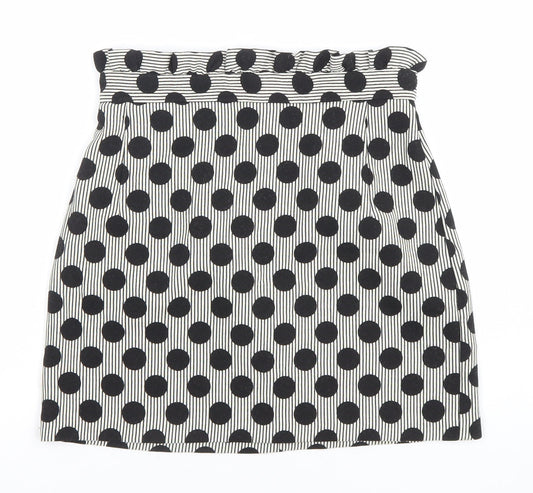 Womens UK Size 8 Topshop Straight & Pencil Jersey Skirt
