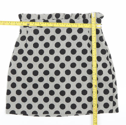 Womens UK Size 8 Topshop Straight & Pencil Jersey Skirt