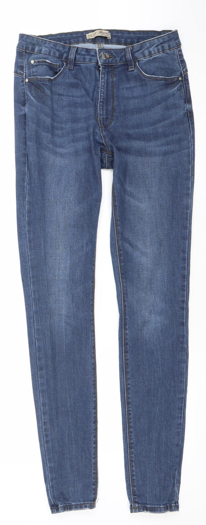 Denim & Co. Womens Blue Size 14 Skinny Slim Fit Stretch Jeans