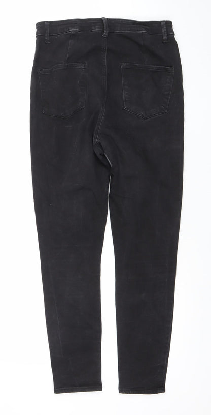 Primark Denim Co Women Black Size 14 Skinny Jeans Cotton Blend